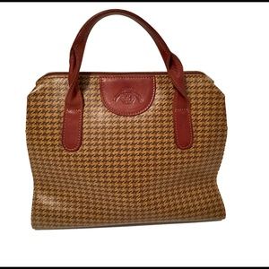 Beautiful leather vintage Ghurka satchel purse